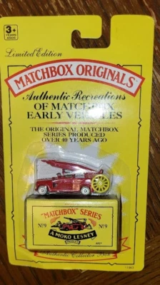 Matchbox fire truck  No.9 1948 Dennis F.2 Fire Engine NIP - Image 1 of 4