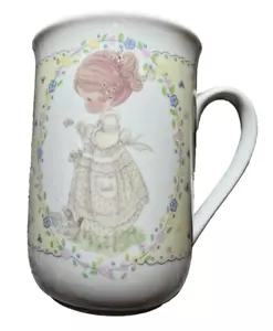 Precious Moments Tasse 1991 Vintage 513458 The Lord Will Provide doppelseitig - Bild 1 von 6