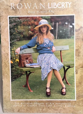 Rowan Liberty Knitting Magazine Book Number 2 (Two) 10 Kim Hargreaves Designs - Image 1 of 4