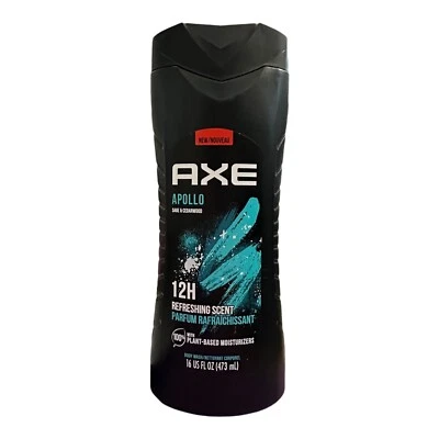 AXE Apollo Sage & Cedarwood Body Wash 16 oz 12H Scent Plant Based Moisturizers - Image 1 of 4