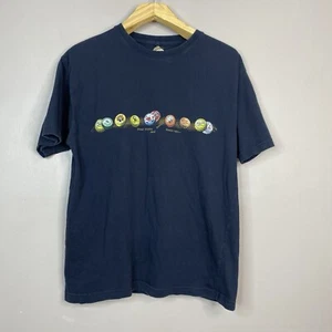 Newport Blue Four Score And Seven Beers Ago Bottle Caps Navy Blue T-Shirt SZ XL - Picture 1 of 9