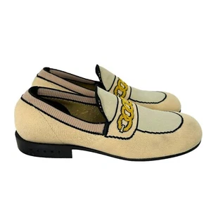 Marni Trompe L'oeil Strick Jacquard Mokassin Loafer UNISEX Größe 37,5 (890 $) US 7,5 - Bild 1 von 16