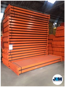Stow Pallet Racking Beams/Warehouse Industrial Storage Level 3450mm Long-1 PAIR - Picture 1 of 2