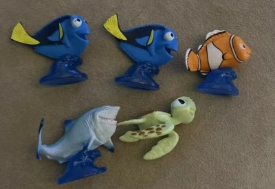 Buscando a Nemo y Dory figuras de peces juguete Disney Store figura coleccionable Foto 1 de 4