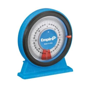 Empire Level Magnetic Polycast Protractor w/Built-In Angle Pitch Calculator - Picture 1 of 3