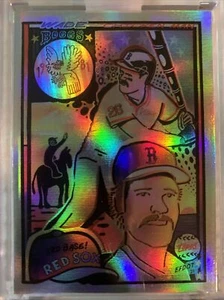Topps Project 70 Card 162 - 1981 Wade Boggs by Efdot FOIL 53/70 - Picture 1 of 7