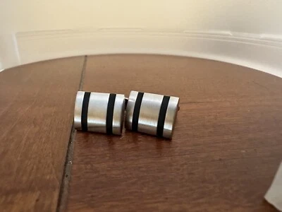 Abotoaduras masculinas terno camisa preta - Imagem 1 de 2