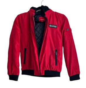 Guess Hooded Bomber Jacket - Picture 1 of 14