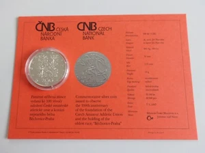 200 Korun - 200 Kč / 1997 / 100th anniversary Czech Amateur Athletic Union / BU - Picture 1 of 6