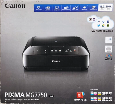 Canon PIXMA MG7750 Fotodrucker  WiFi air print Scanner - Bild 1 von 4