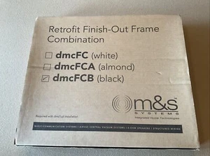 M&S Systems DMCFCB Retro Finish out Frame Combination - Black - Picture 1 of 3