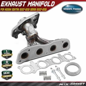 Exhaust Manifold w/ Gasket Kit for Nissan Sentra 2007-2019 Versa 2007-2012 NV200 - Picture 1 of 8