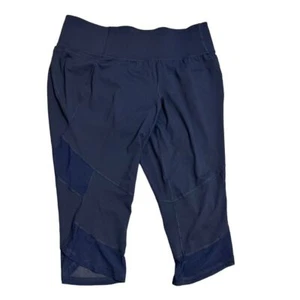 Livi Lane Bryant Women's Size 22/24 Navy Blue Stretch Athletic Active Leggings - Picture 1 of 6