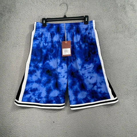 Mitchell and Ness NBA Philadelphia 76ers Galaxy Swingman Shorts Mens Size Large Cover
