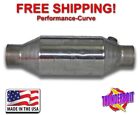 2" Thunderbolt Heavy Load High Flow Exhaust Cat Converter Rear O2 - Emissions