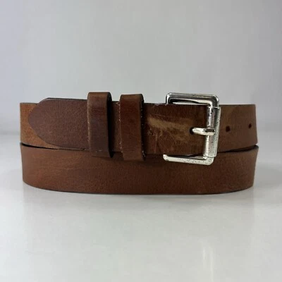 Cinto de couro marrom H&M - Feminino tamanho 34 - Imagem 1 de 4