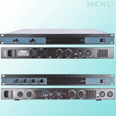 MiCWL Digital Power Amplifier 5200W Stage Audio Speaker AMP 2CH 2600 watt Option - Image 1 of 4