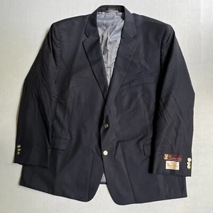 Abrigo Deportivo Finchley Fifth Avenue Blazer Chaqueta Lana Para Hombres 54 R Azul Arthur Nuevo con Etiquetas - Imagen 1 de 10