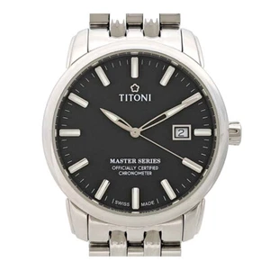 TITONI 83188S-577Z Redondo Automático Acero Inoxidable Hombre 【W】 - Imagen 1 de 7