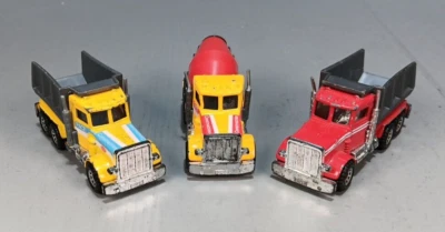 1981 Matchbox Peterbilt Die-Cast Truck Lot of Three - Image 1 of 4