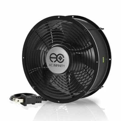 Round 10" Cooling Muffin Fan,120V AC Axial Ball Bearing 10" 254mm (HS2589A-X) - Image 1 of 4