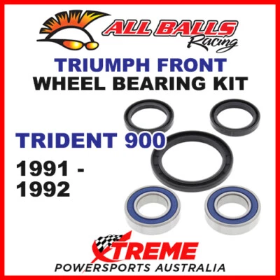 Kit de rolamento de roda dianteira All Balls 25-1584 Triumph Trident 900 1991-1992 - Imagem 1 de 2