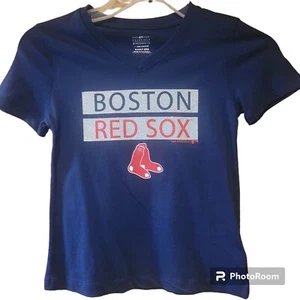 NWT  Boston Red Sox Girls shirt  XL 14/16 - Foto 1 di 3