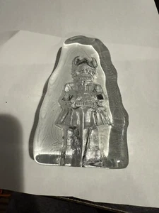 De colección ⚔️ Escandinavo 🛡️ Pisapapeles de vidrio vikingo noruego exhibición de arte - Imagen 1 de 8