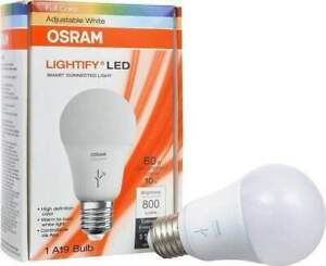 OSRAM Smart Light Bulb Lightify LED Full Color Adjustable White 10 W 800 lm
