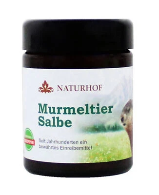 MURMELTIER SALBE 100ml Murmeltiersalbe Lotion Balsam Murmeltieröl Öl Naturhof 93