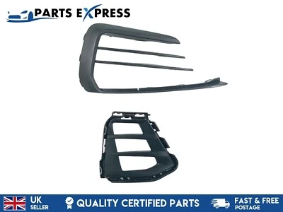 VOLKSWAGEN VW GOLF MK7.5 GTD GTI 2017-20 FRONT FOG GRILL + TRIM RIGHT DRIVER - Image 1 of 4