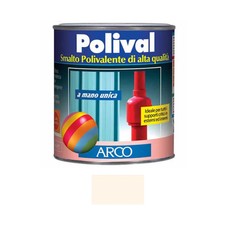 SMALTO BIANCO PERLA MANO UNICA SENZA FONDO POLIVAL PER PLASTICA VETRO LAMIERA