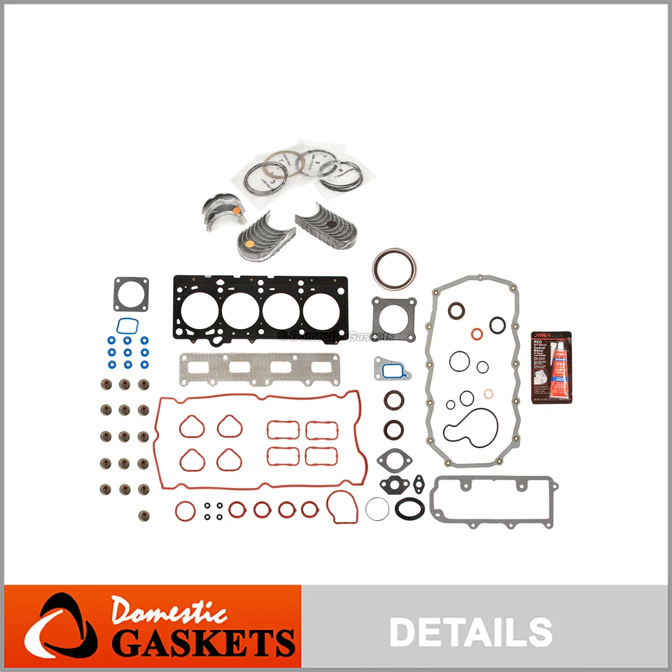 Engine Re-Ring Kit Fit 03-06 Chrysler Jeep Liberty Wrangler 2.4 DOHC - Image 1 of 4