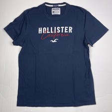 Hollister California Surf Club Short Sleeve Logo T-Shirt Size XL