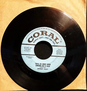 Jeffrey Clay These Hands You'll Be Sorry When Play Tested VG 7" 45 PET RESCUE - Imagen 1 de 2