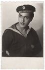 Marine marin années 1930 Bulgarie antique gay int photo soldats jeune homme armée +7105