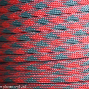 Pulsera cuerda supervivencia emergencia 50 pies 550 algodón caramelo azul rosa Paracord - Imagen 1 de 2