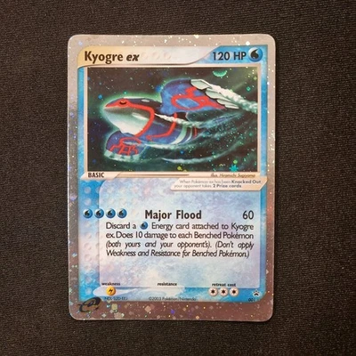 Kyogre EX Nintendo Black Star Promo Card 001 HOLO Pokemon TCG - Excellent VLP - Image 1 of 4