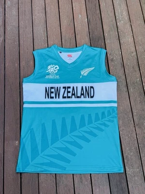 Colete usado Match Worn Kane Williamson T20 Copa do Mundo da Nova Zelândia 2024 🔥 - Imagem 1 de 4