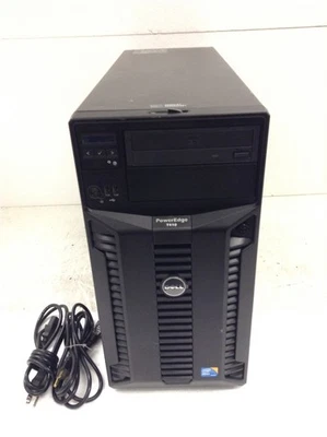 DELL PowerEdge T410 2x Xeon E5620 2.4GHz Server,12GB,DVDROM,No HD,PERC 6I,WORKS - Image 1 of 4