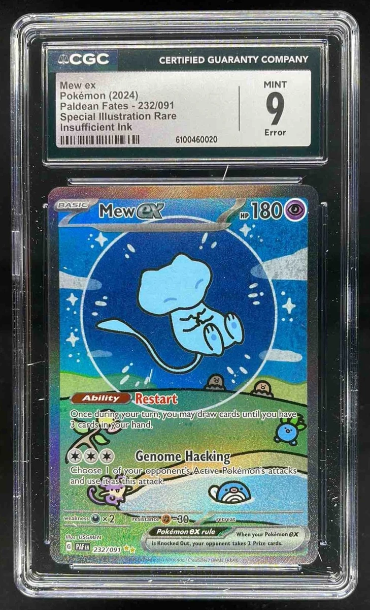 Las mejores ofertas en Mew Ex 232/091 SV: Paldean Fates | eBay