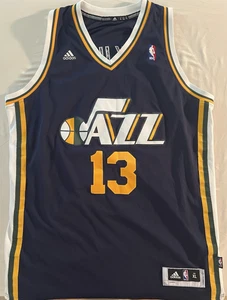 Utah Jazz Mehmet Okur #13 Navy Jersey Adult XL Stitched - Picture 1 of 17