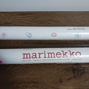 VTG MARIMEKKO  Vinyl Wallpaper Double Roll Crayon  Scribble Youth Kids Room READ - Picture 1 of 6