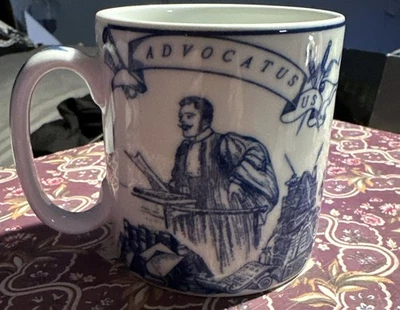 Spode Blue Room Collection “Lawyer” Mug EUC No chips/cracks. - Image 1 of 4