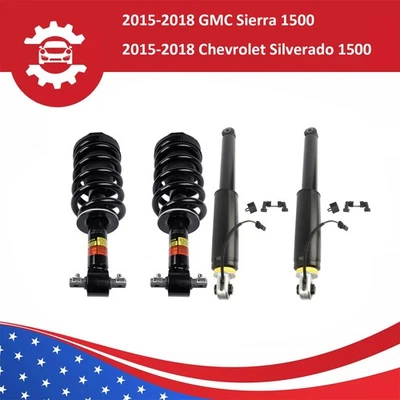 4x Front & Rear Shock Strut Assys Magneride For GMC Sierra 1500 Denali 2015-2018 - Image 1 of 4