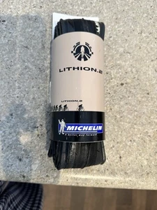 Michelin Lithion 2 Road Bike Tire 700x23c Reinforced Folding Bead - Black - Picture 1 of 1