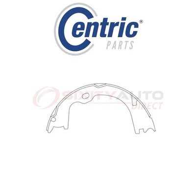 Centric Parking Brake Shoe for 2009-2010 GMC Sierra 3500 HD 6.0L 6.6L V8 - cq - Изображение 1 из 4