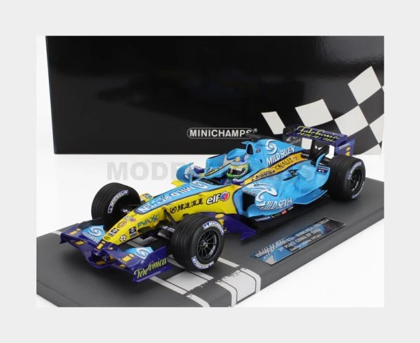 1 18 MINICHAMPS Renault F1 R26 #2 China Gp 2006 Giancarlo Fisichella 117061602