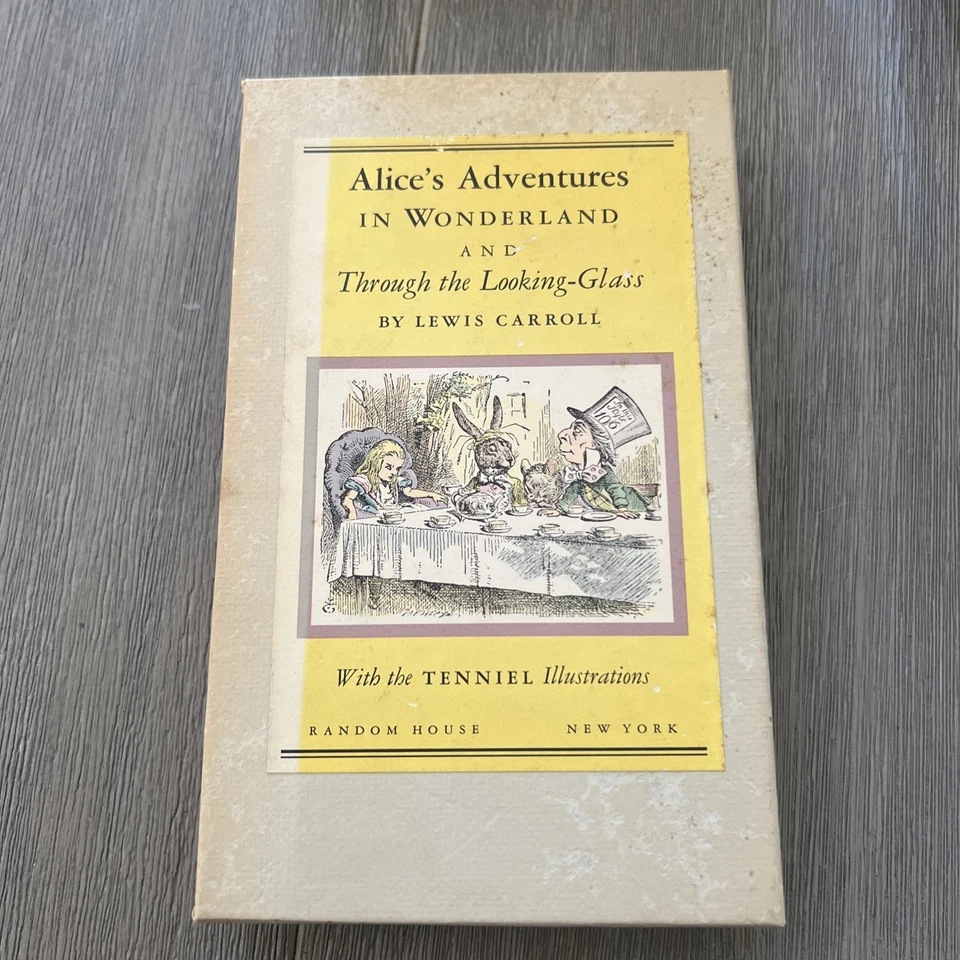 Alice’s Adventures In Wonderland~Through The Looking Glass~Boxed Set~1965 Lewis - Image 1 of 4