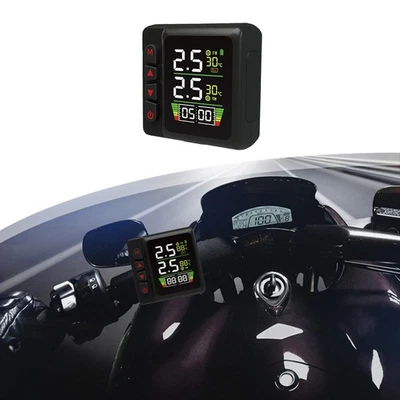 Tire Pressure Alarms for Motorcycles Supporting Fast Charging For QC3 0 - Image 1 of 4